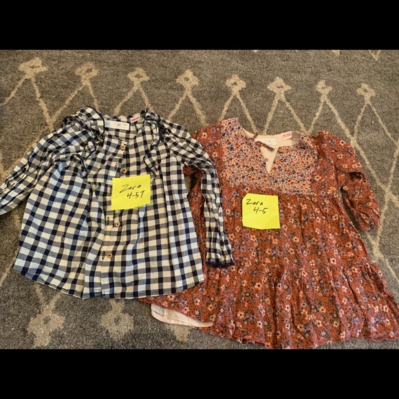 Lot of girls toddler Zara clothing 4T 5T - Picture 2 of 10